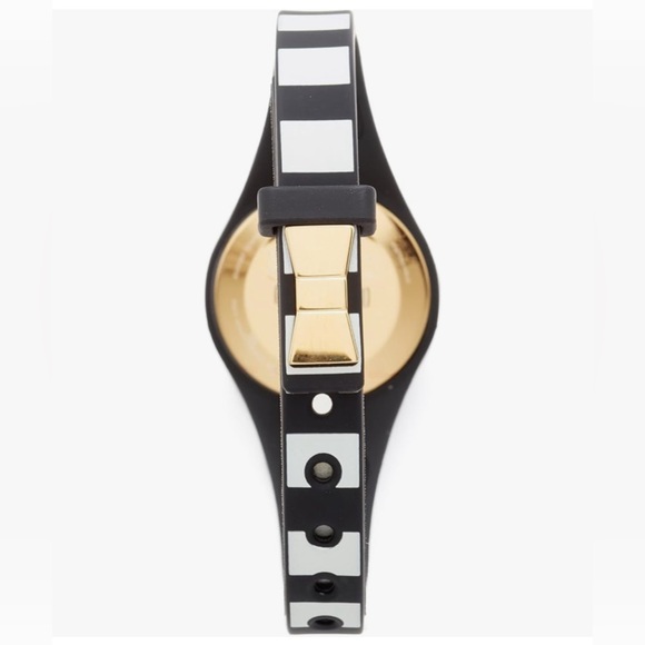 Kate Spade activity tracker NWT black and white stripe - Picture 4 of 12